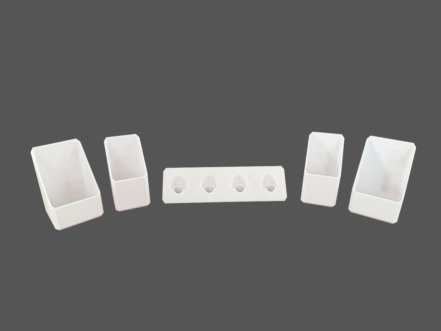 BrushDock Family Set L in weiß