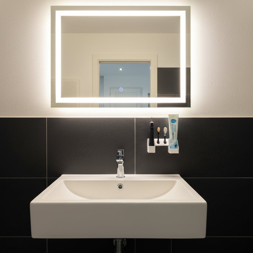 BrushDock Starter Set in Weiß