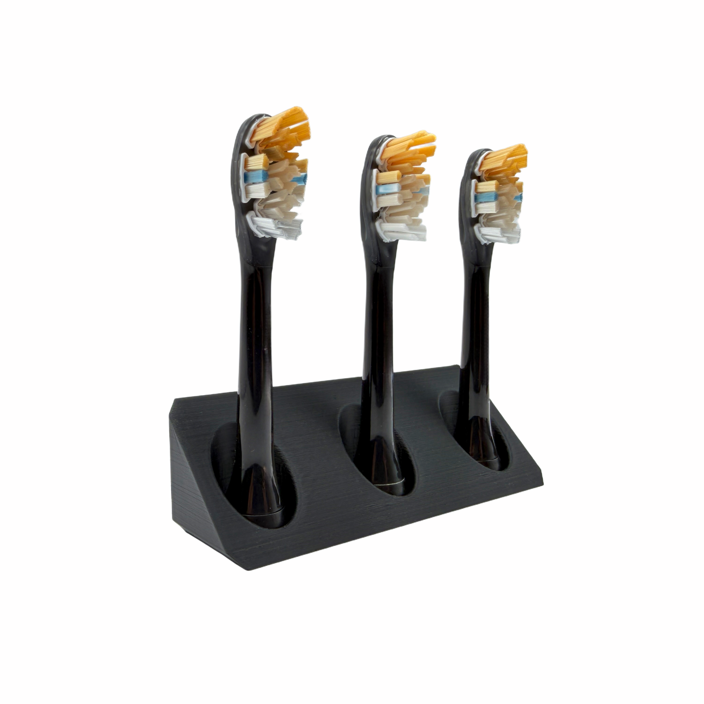 BrushDock – Zahnbürstenkopfhalter für Oral-B ( iO ) & Philips Sonicare - Wandmontage (ohne Bohren)