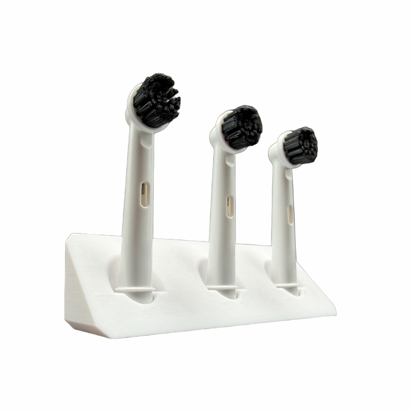 BrushDock – Zahnbürstenkopfhalter für Oral-B ( iO ) & Philips Sonicare - Wandmontage (ohne Bohren)