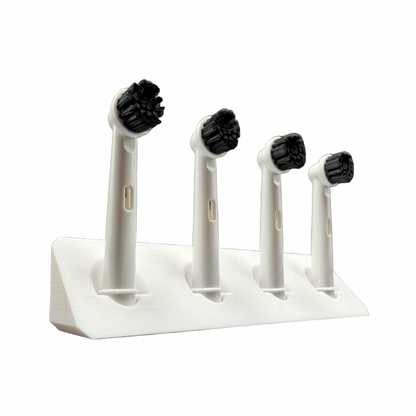 BrushDock – Zahnbürstenkopfhalter für Oral-B ( iO ) & Philips Sonicare - Wandmontage (ohne Bohren)